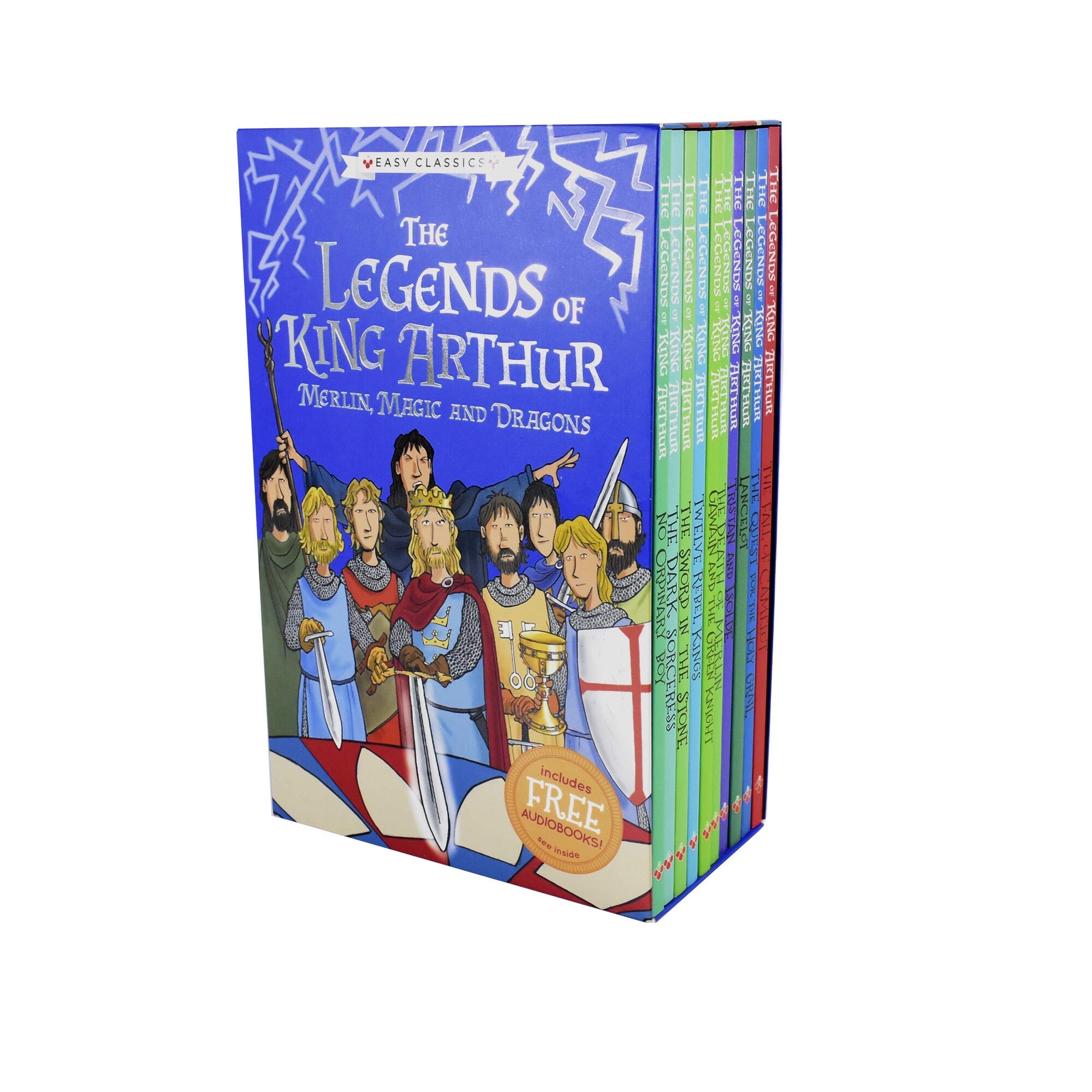 The Legends of King Arthur: Merlin, Magic, and Dragons (Paperback)