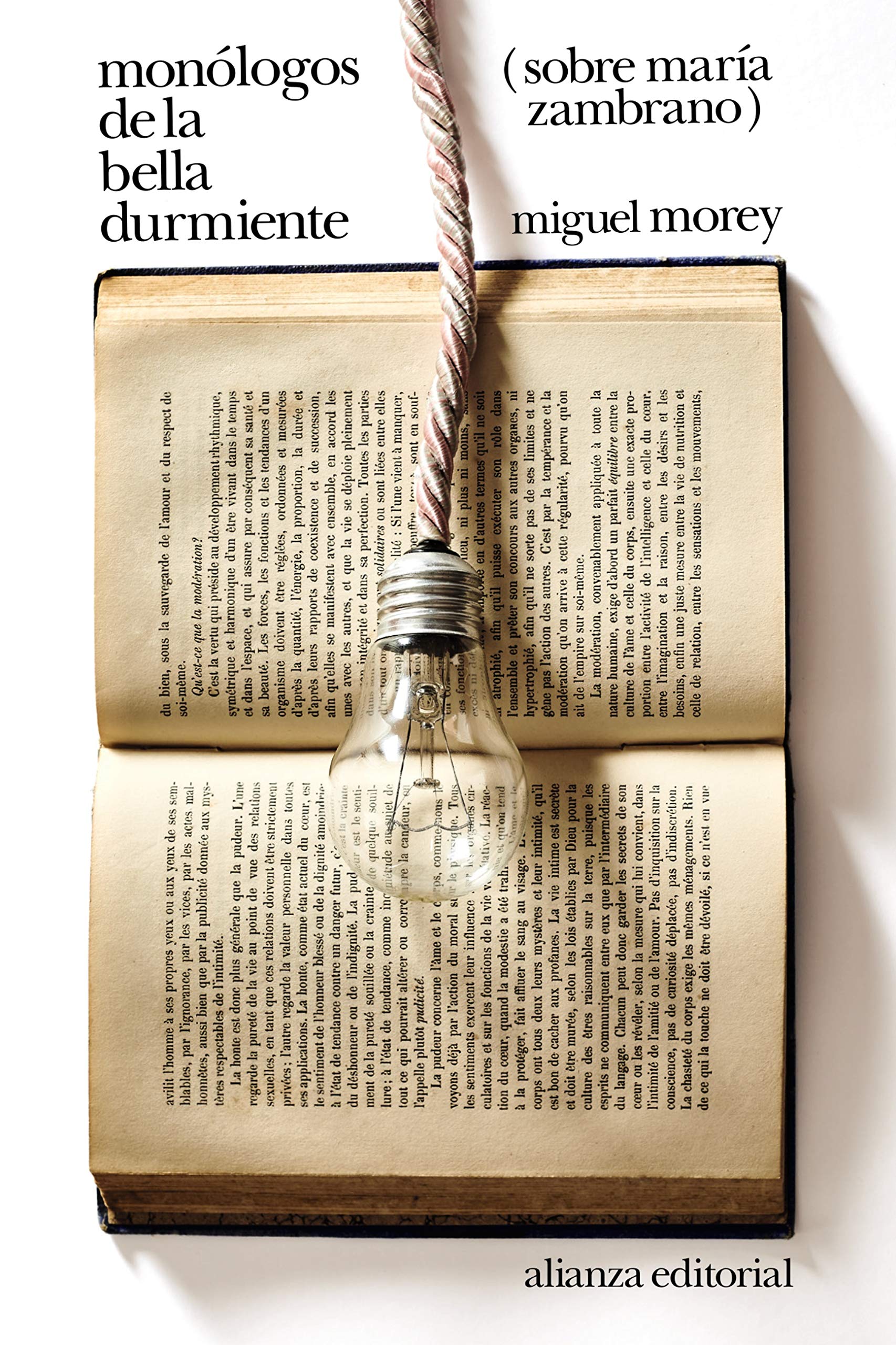 Monólogos de la bella durmiente: Sobre María Zambrano (El libro de bolsillo - Filosofía nº 4071)