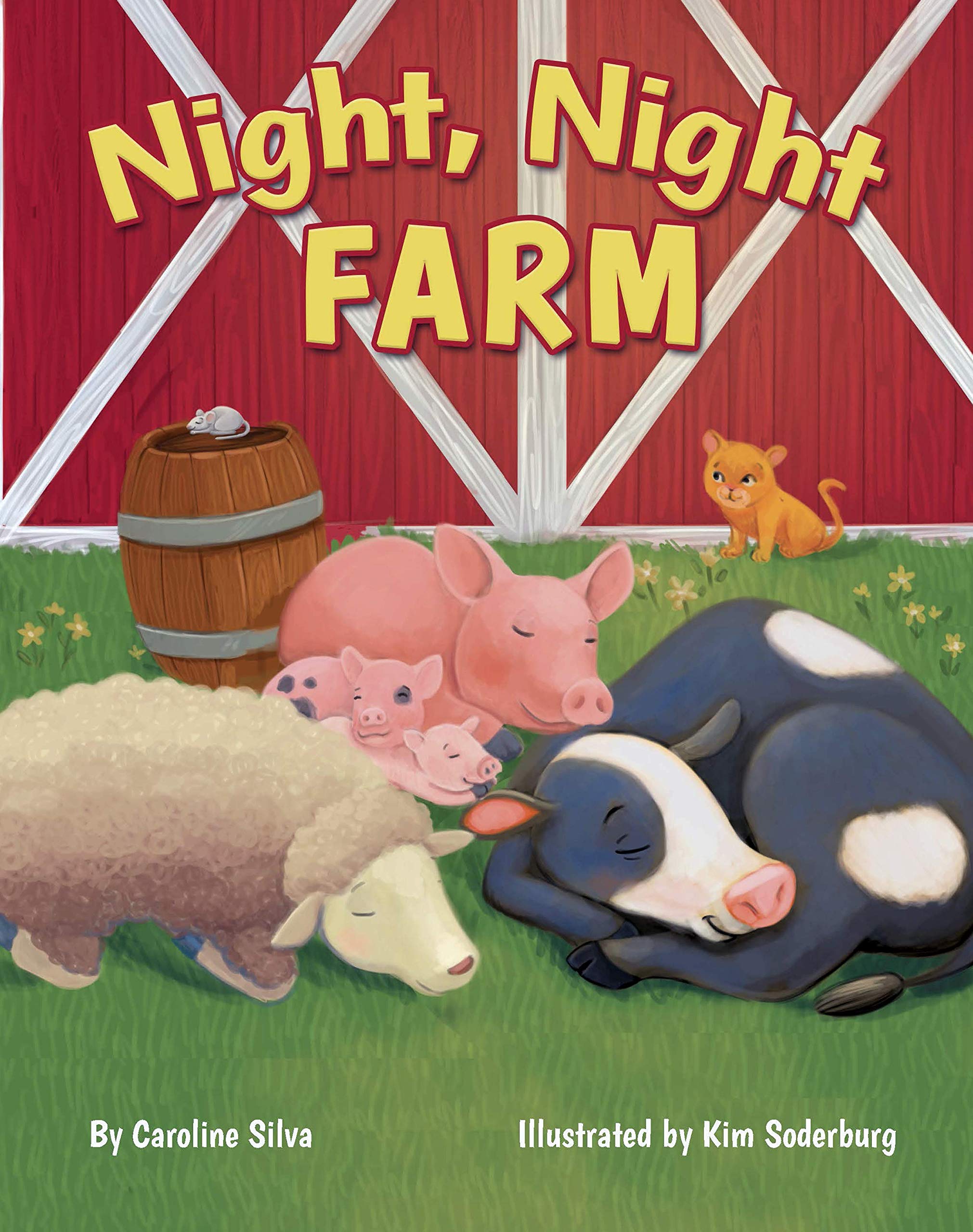Night, Night Farm - Children's Padded Board Book (Board book)