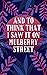 And to Think That I Saw It on Mulberry Street