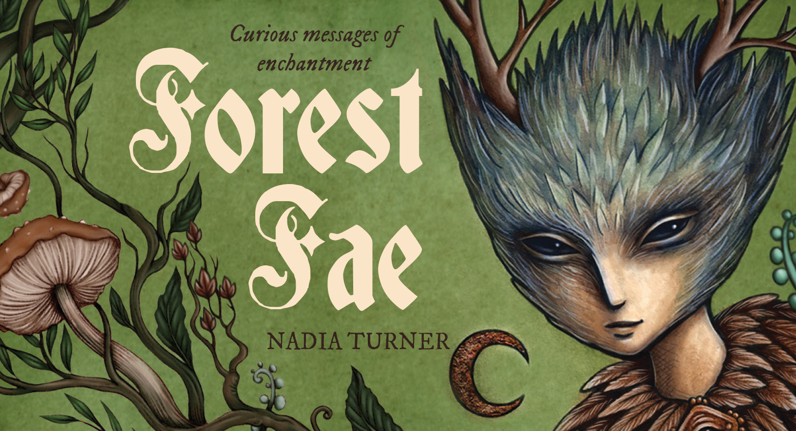 Forest Fae: Curious messages of enchantment (Rockpool Mini Cards)