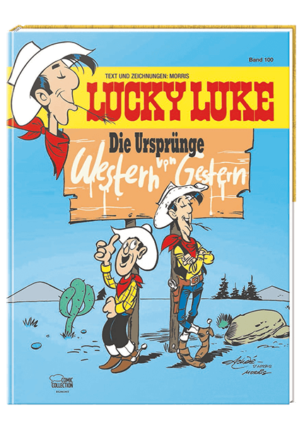 Lucky Luke Nr. 100 Die Ursprünge - Western von Gestern (Hardcover)