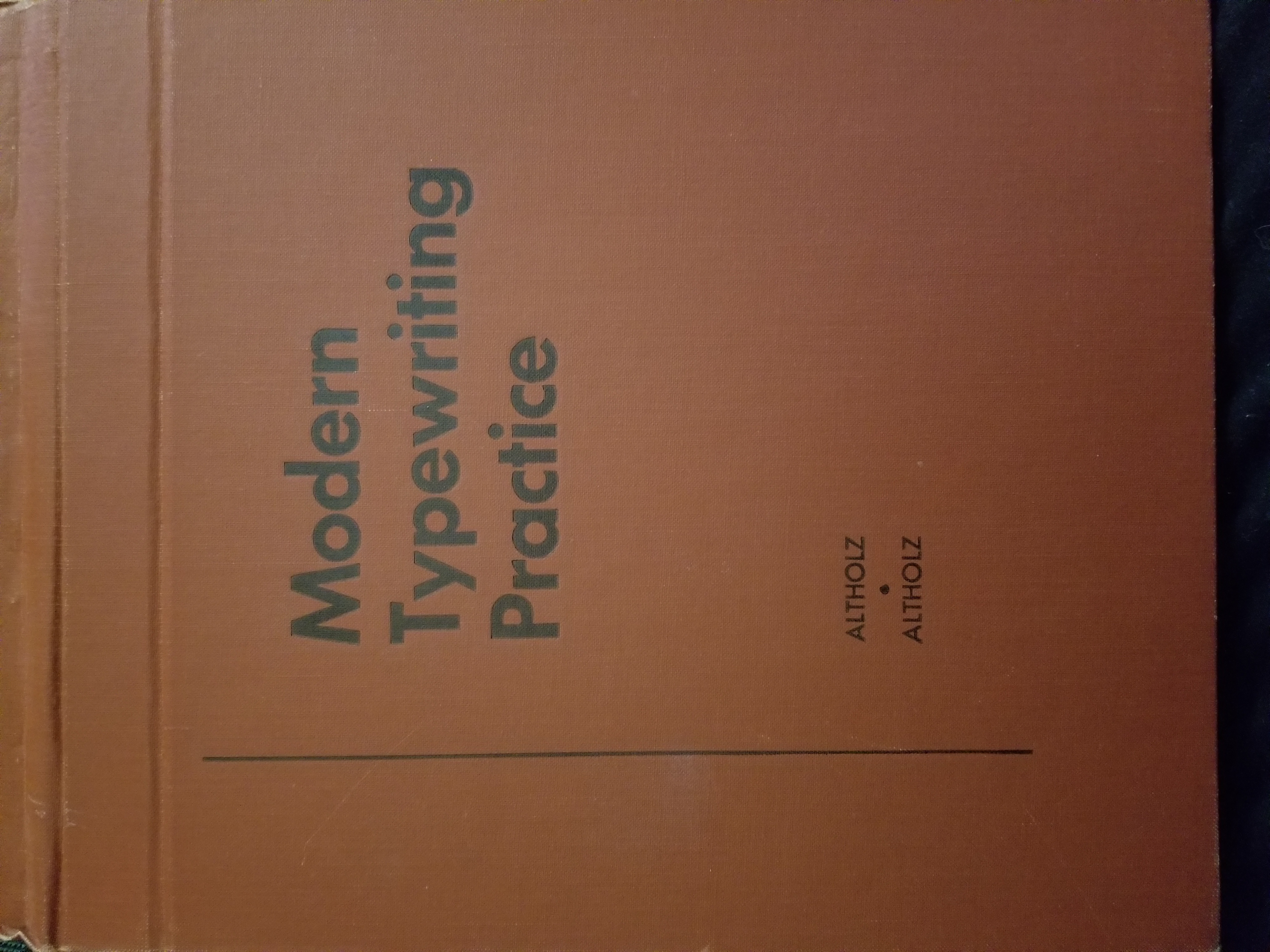Modern Typewriting Practice