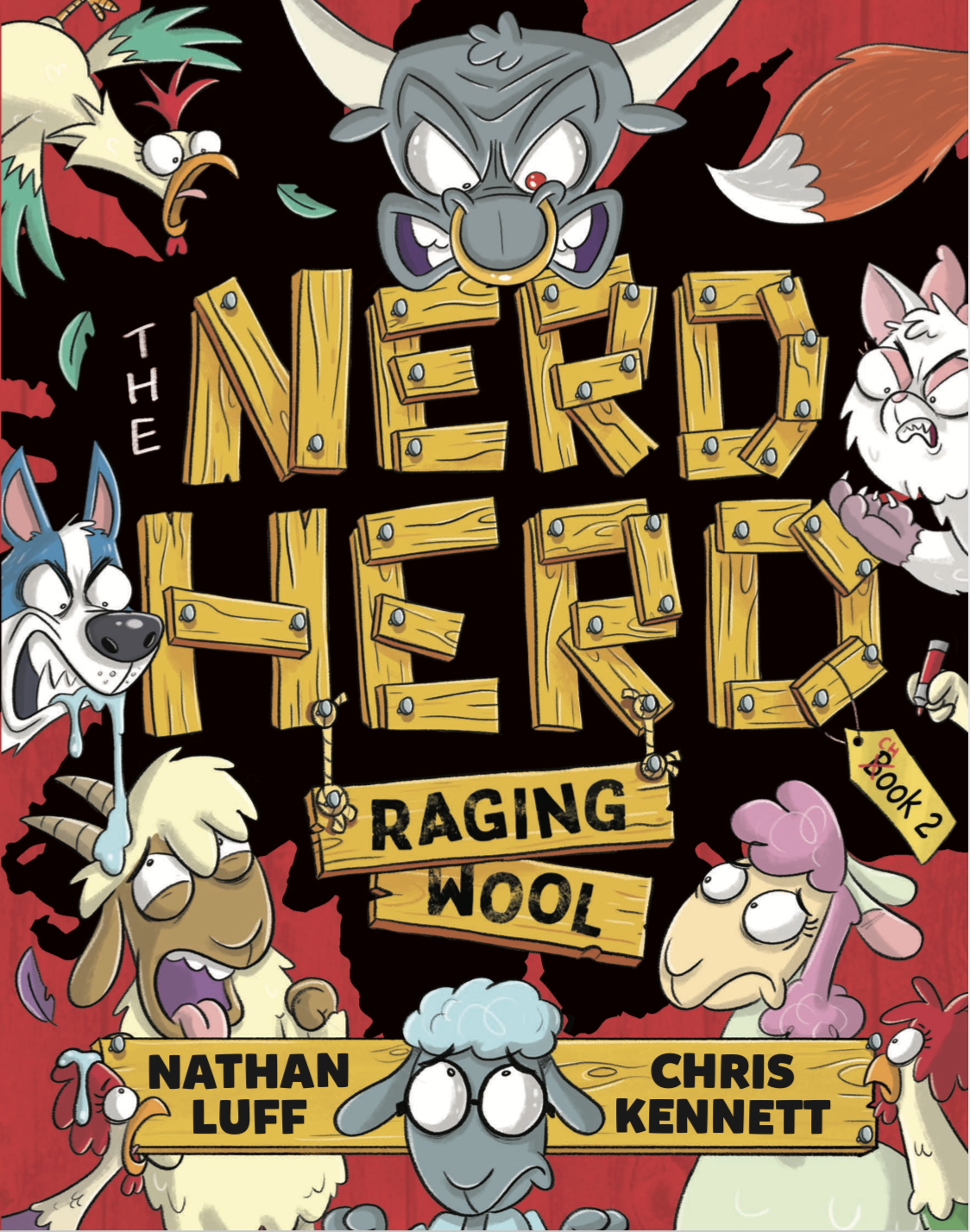 Raging Wool (The Nerd Herd, #2)