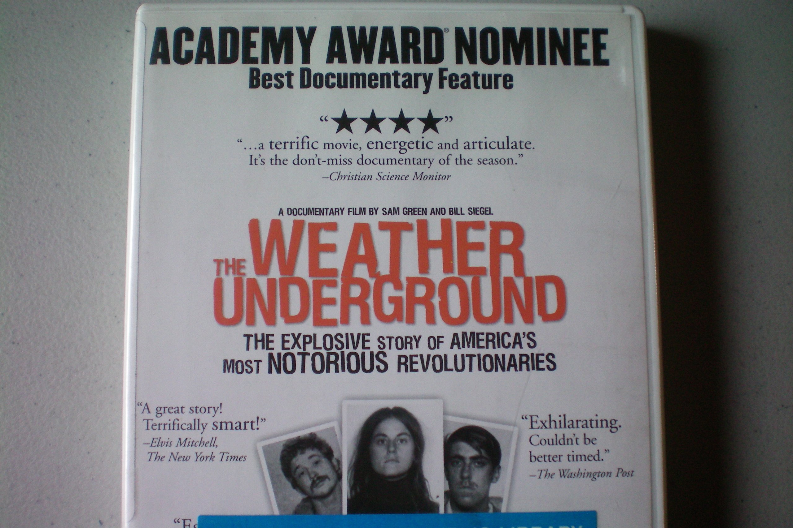 The Weather Underground: The Explosive Story of America's Most Notorious Outlaws (DVD-Audio)