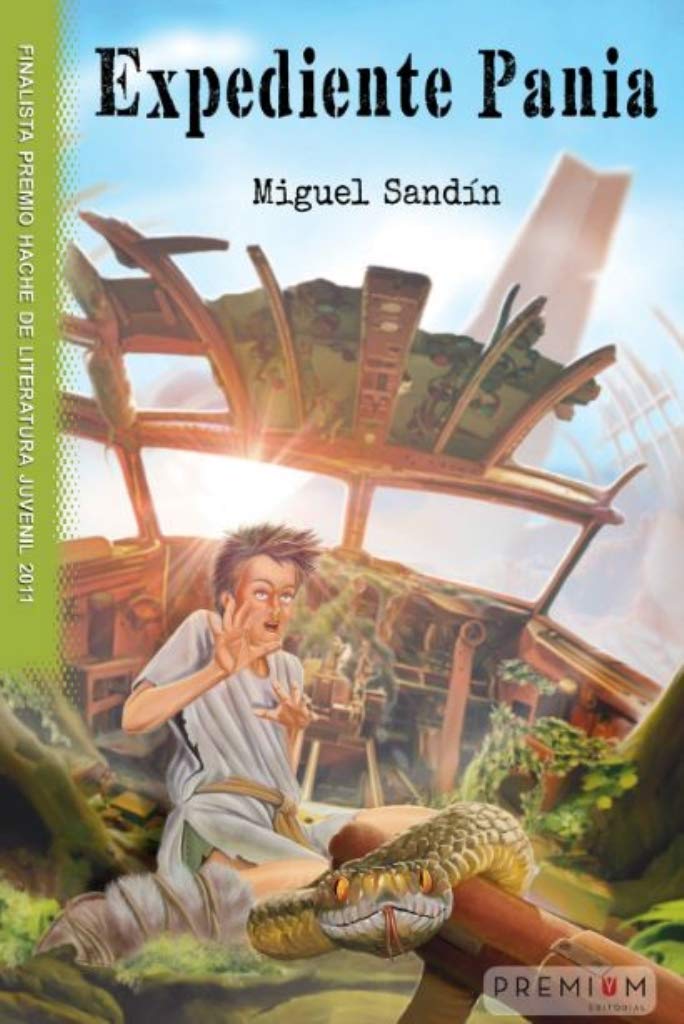 Portada de Expediente Pania, de Miguel Sandín