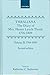 Thraliana: The Diary of Mrs. Hester Lynch Thrale 1776-1809: Volume II: 1784-1809