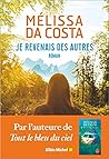 Je revenais des autres by Mélissa Da Costa