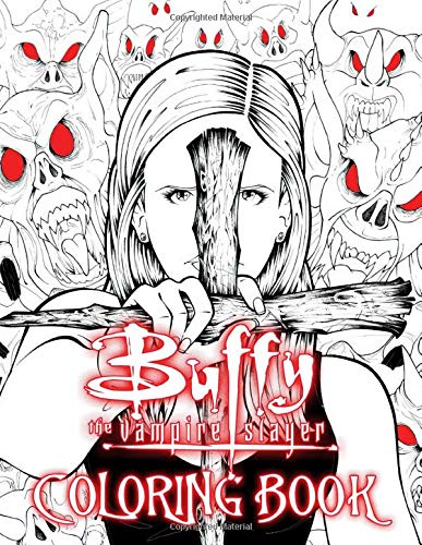 Buffy The Vampire Slayer Coloring Book (Paperback)