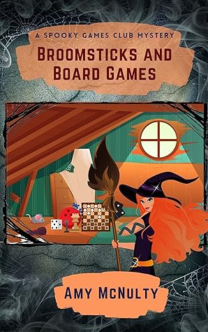 Broomsticks and Board Games (Spooky Games Club, #1)