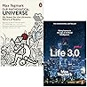 Our Mathematical Universe & Life 3.0 Being Human in the Age of Artificial Intelligence By Max Tegmark 2 Books Collection Set