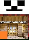 Minecraft- How to make a working Castle Gate (easy)