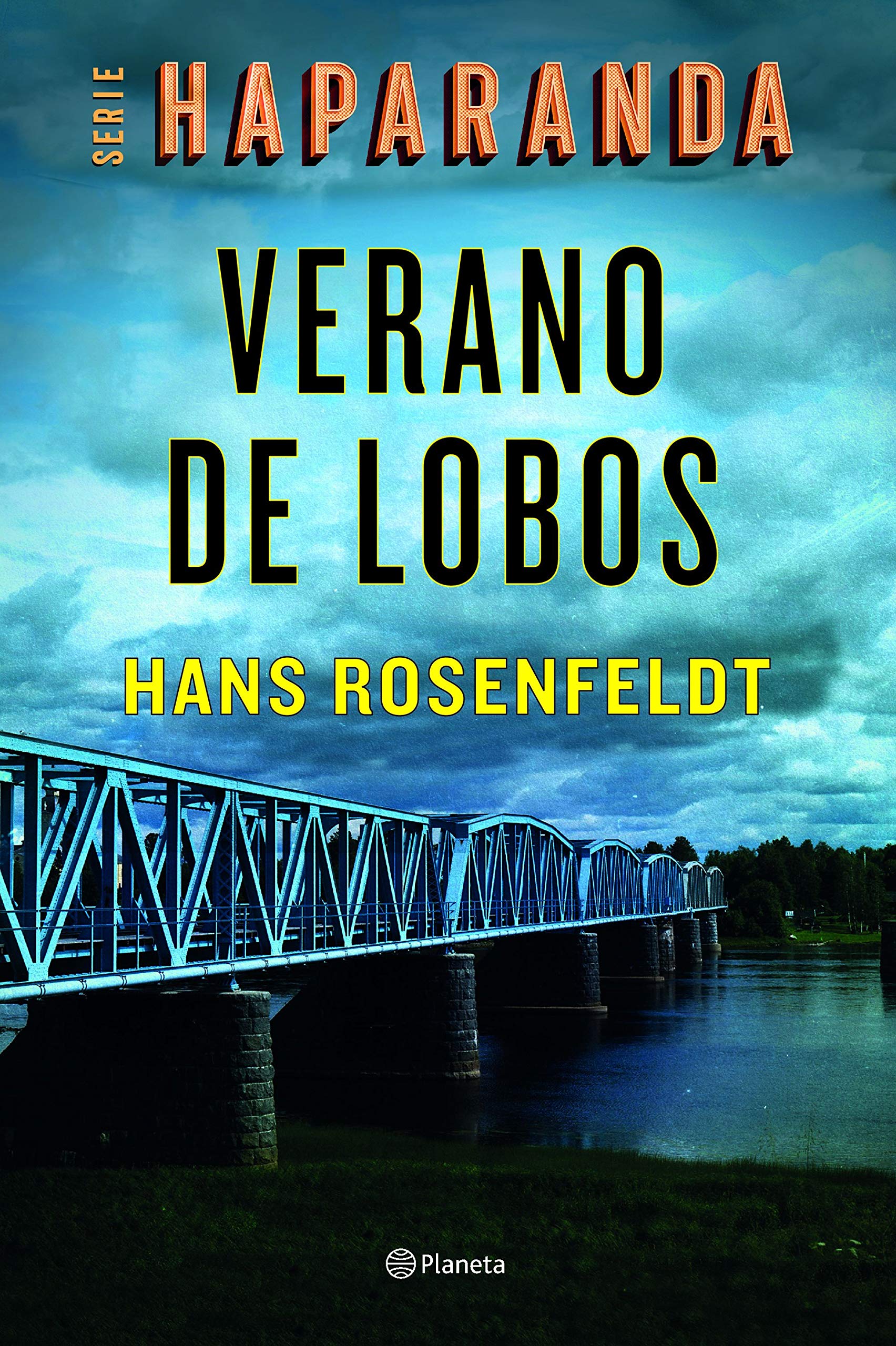 Portada de Verano de lobos, de Hans Rosenfeldt