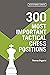 300 Most Important Tactical Chess Positions by Thomas Engqvist