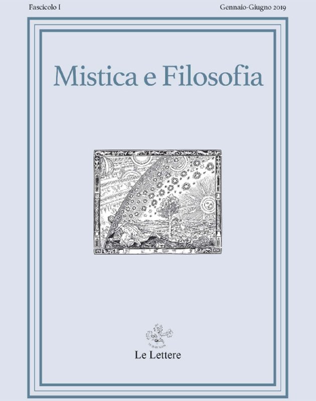 Mistica e filosofia - I - Gennaio-Giugno 2020