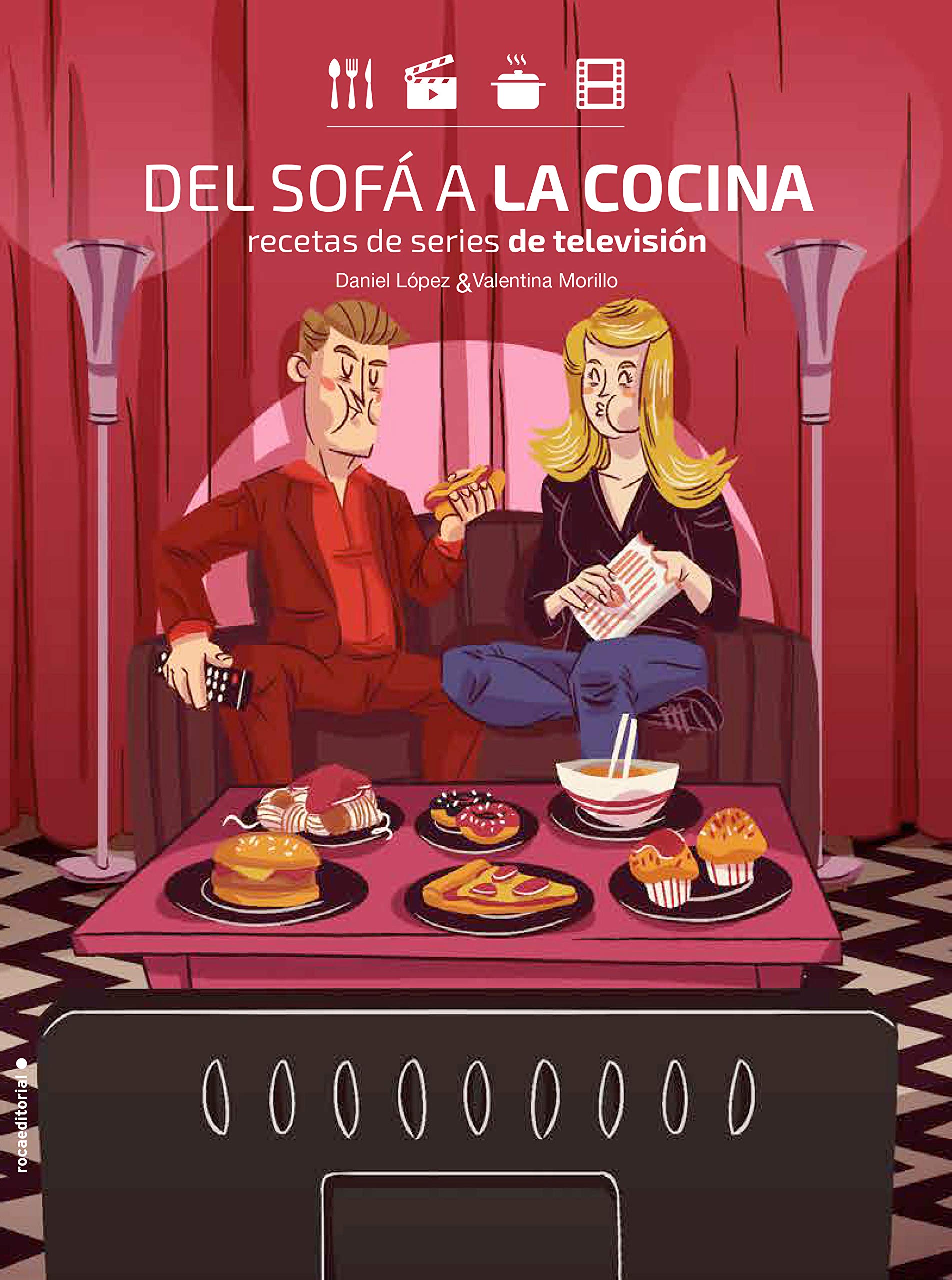 Del sofá a la cocina: Recetas de series de televisión (Spanish Edition)