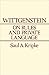 Wittgenstein on Rules and Private Language