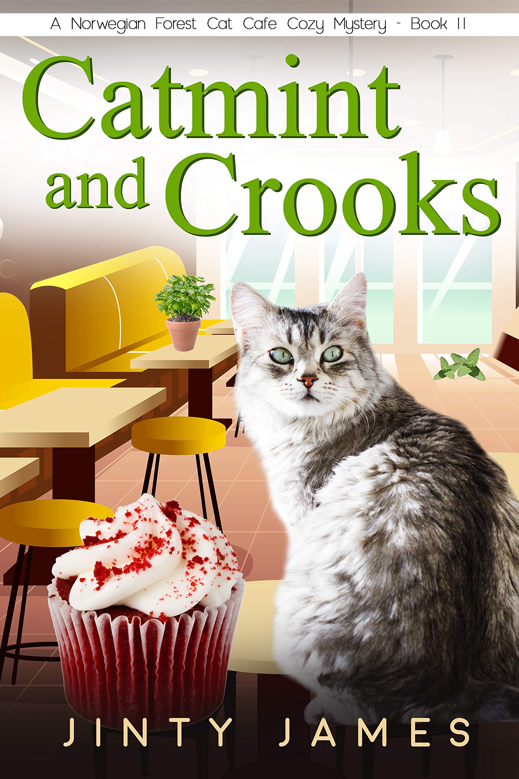 Catmint and Crooks: A Norwegian Forest Cat Café Cozy Mystery – Book 11 (Kindle Edition)