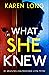 What She Knew (Detective Eleanor Raven #3)