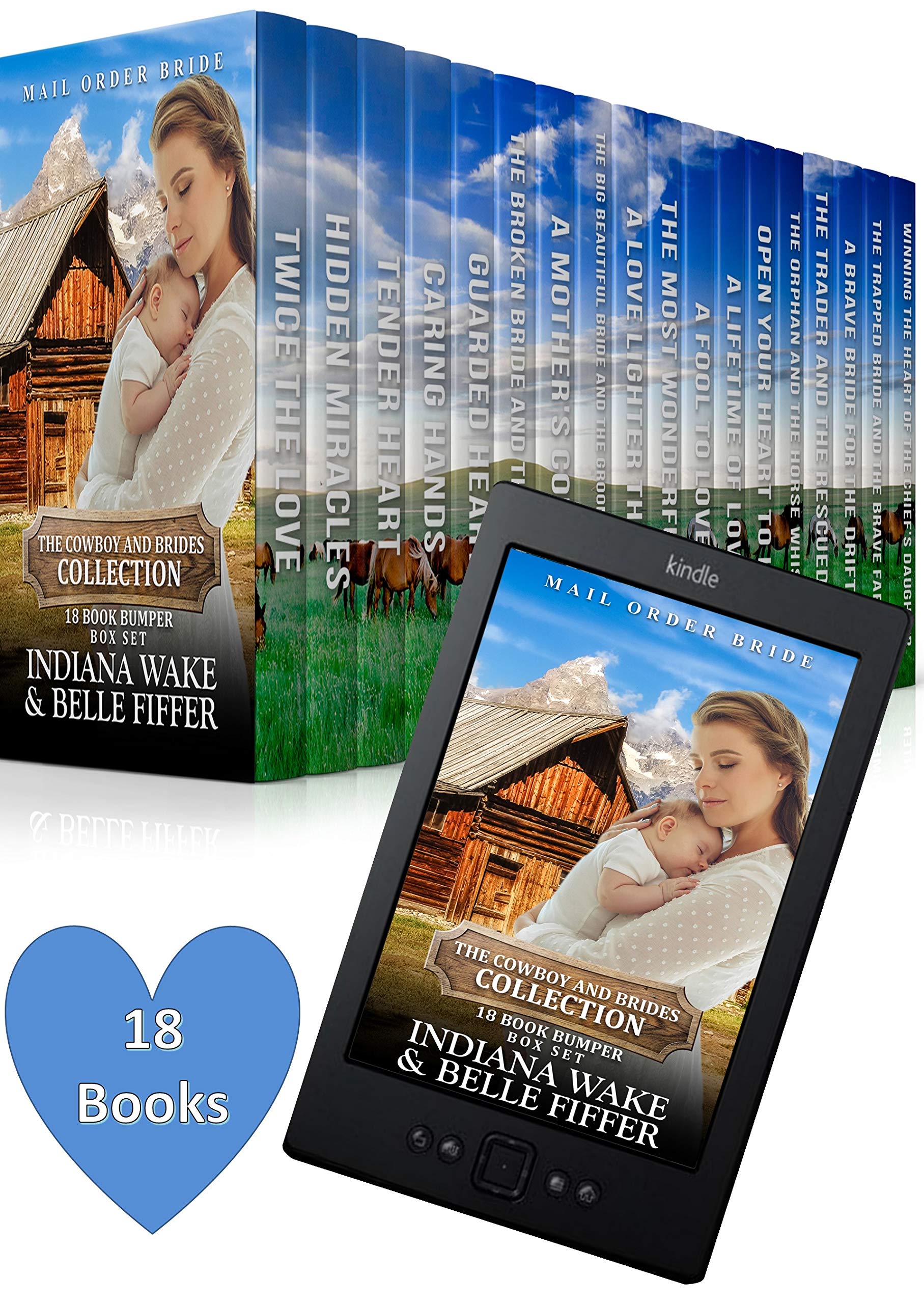 The Cowboys and Brides Collection: 18 Book Bumper Box Set (Kindle Edition)