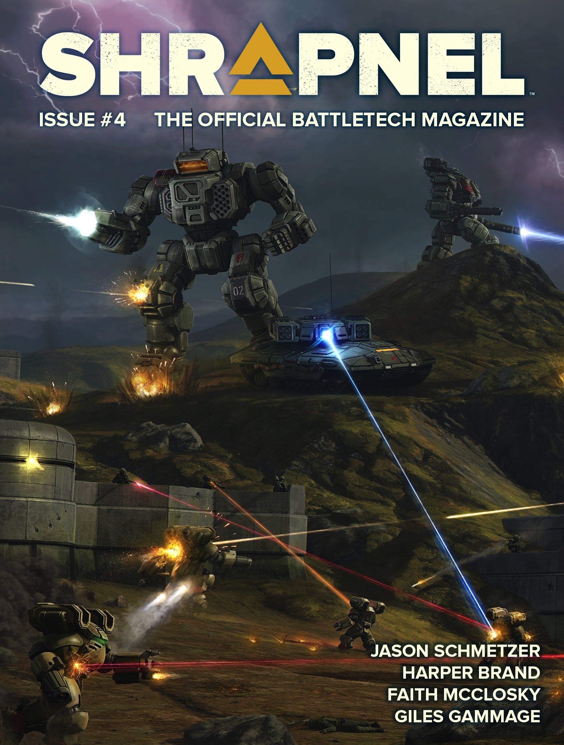BattleTech: Shrapnel, Issue #4 (BattleTech Magazine)