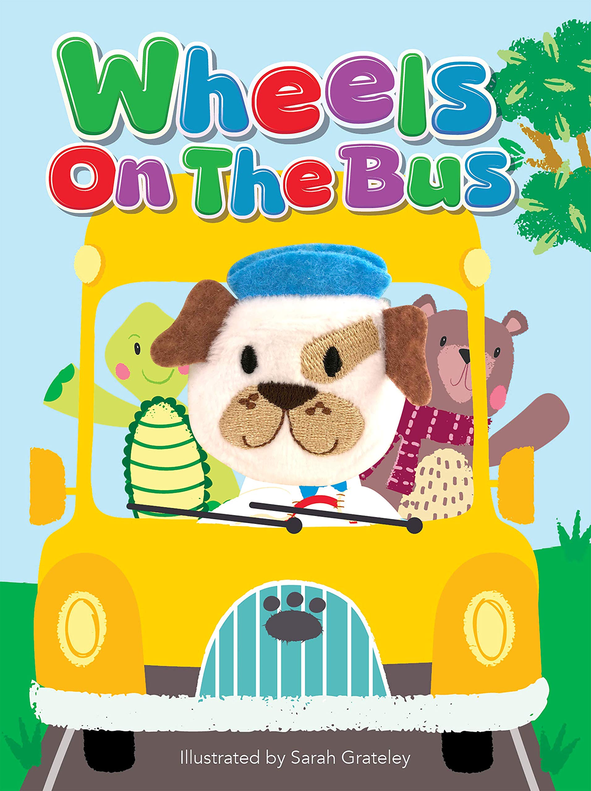 Wheels on the Bus - Finger Puppet Board Book - Novelty Board Book (Finger Puppet Storybooks for Babies & Toddlers)