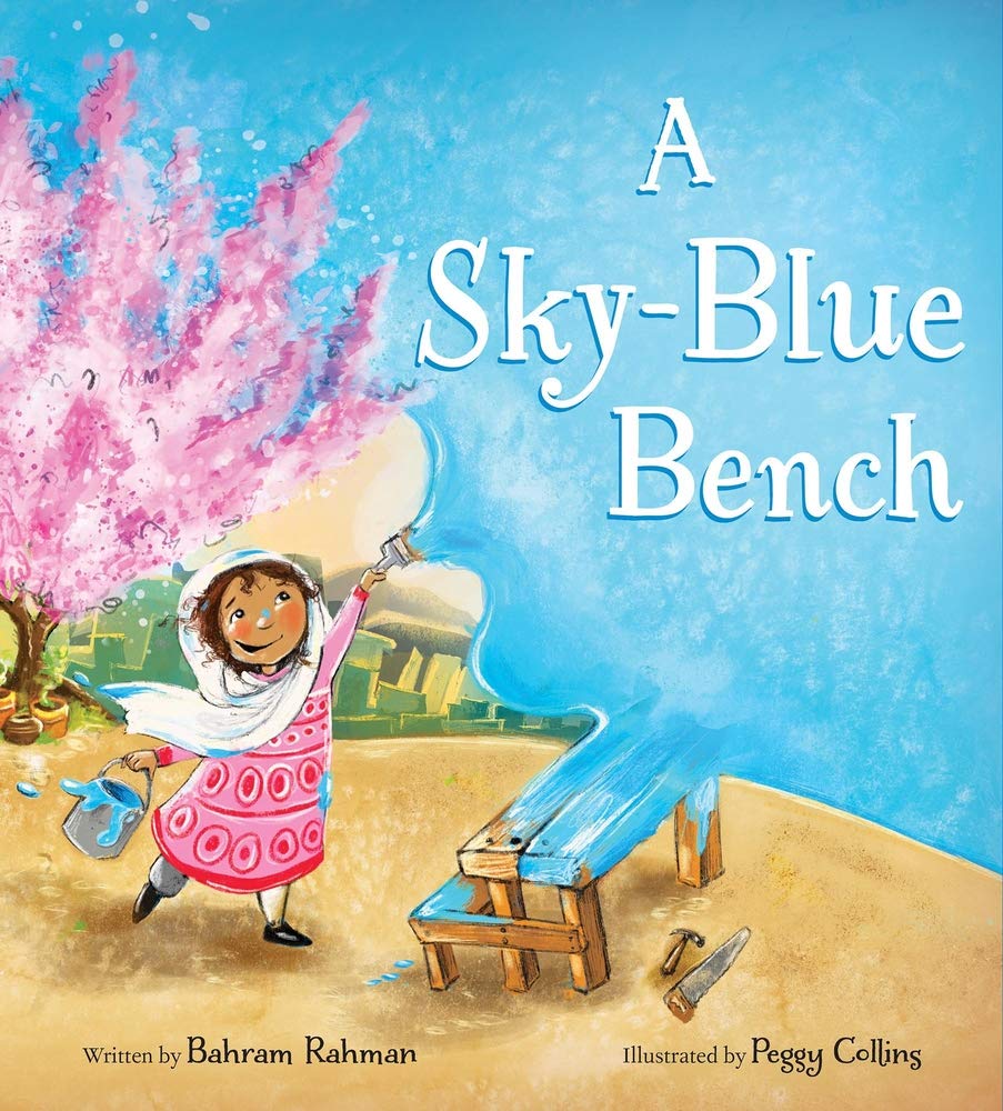 A Sky-Blue Bench (Hardcover)