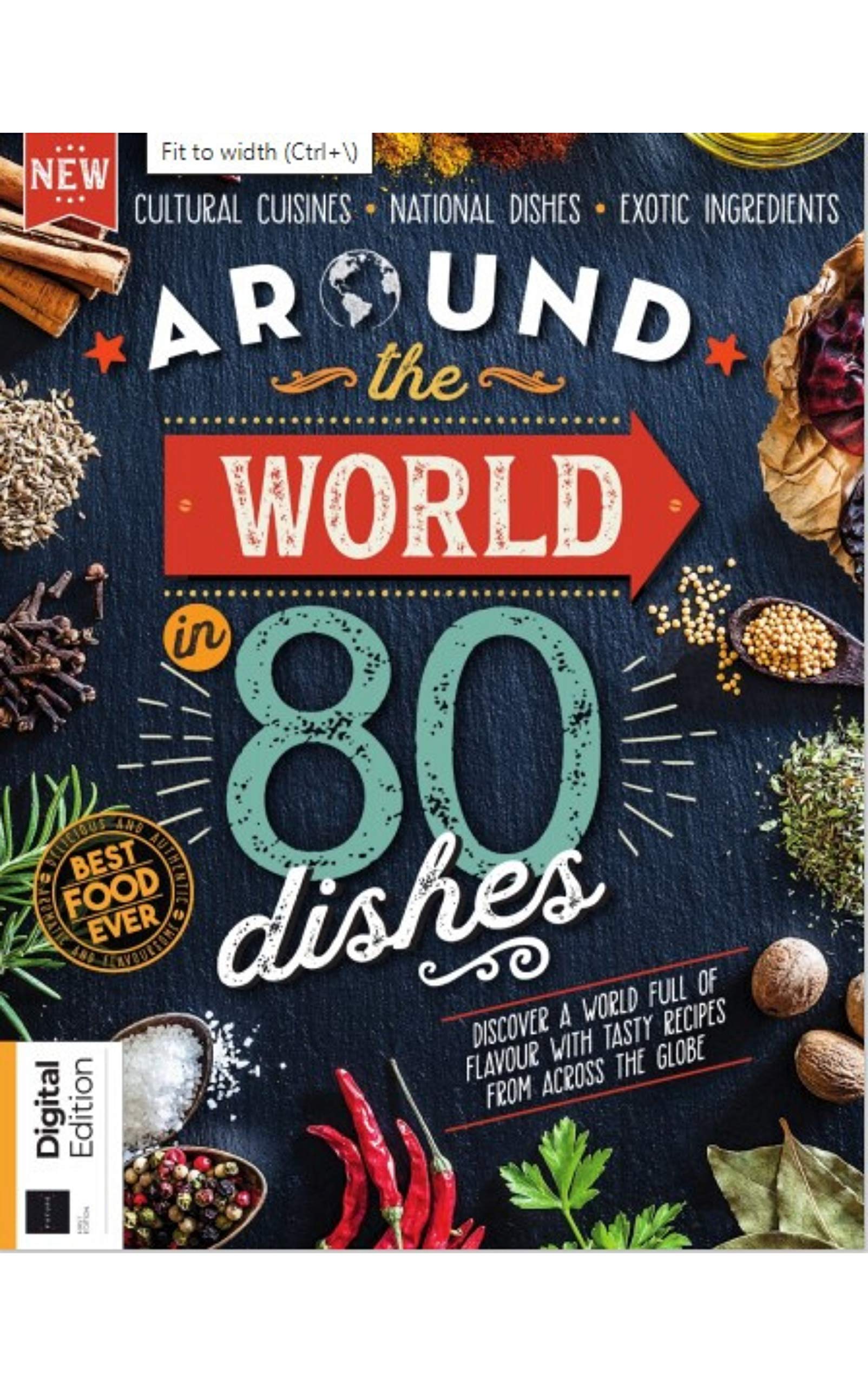 Around the World in 80 Dishes Magazine: Discover A World Full Of Flavour With Tasty Recipes From Across The Globe (Kindle Edition)