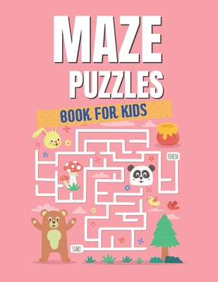 Mazes Puzzle Book For Kids: A Challenging And Fun Brain game Maze Book for Boys And Girls 5-9 years