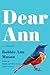 Dear Ann: A Heartbreaking Coming-of-Age Story of First Love and the Road Not Taken in 1960s Kentucky