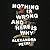 Nothing Is Wrong and Here Is Why: Essays