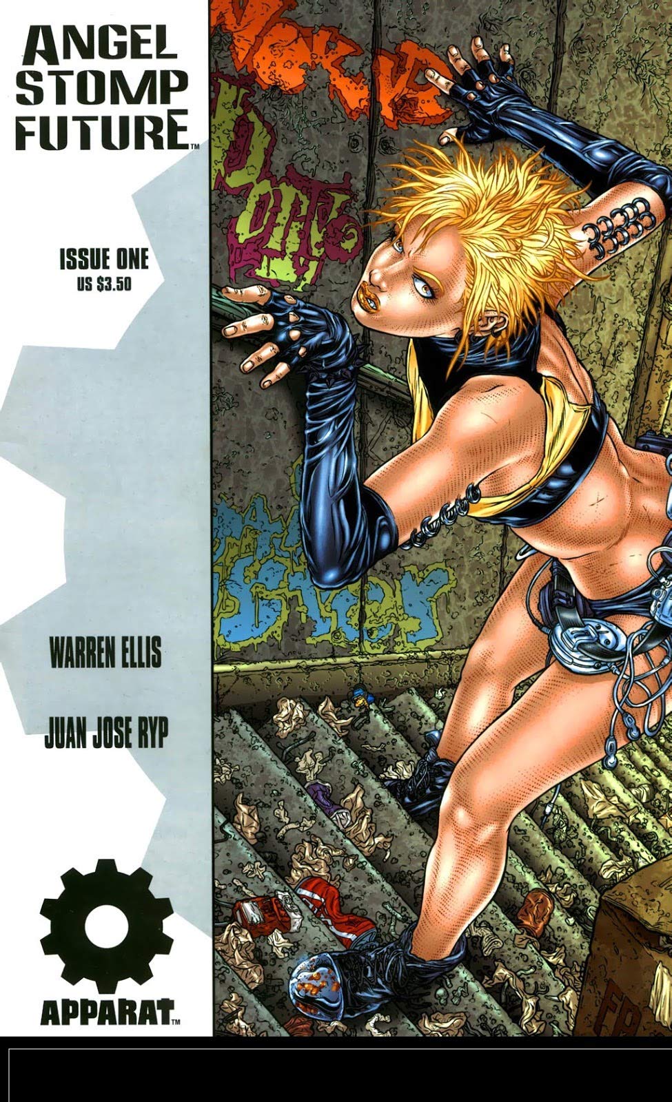 Warren Comic Book: Warren Ellis Angel Stomp Future (Kindle Edition)
