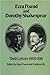 Ezra Pound And Dorothy Shakespear: Their Letters:  1910 1914
