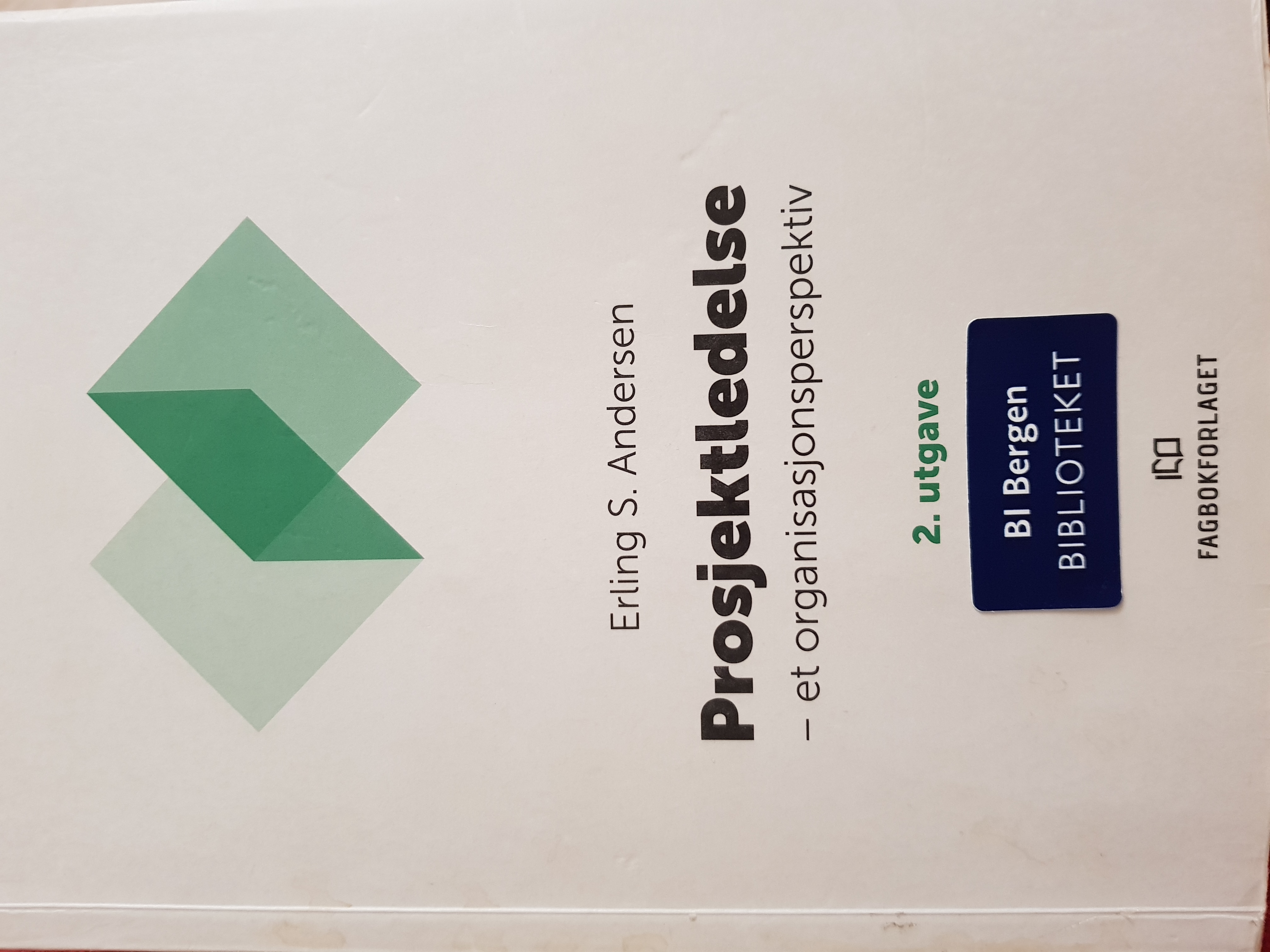 Prosjektledelse - et organisasjonsperspektiv