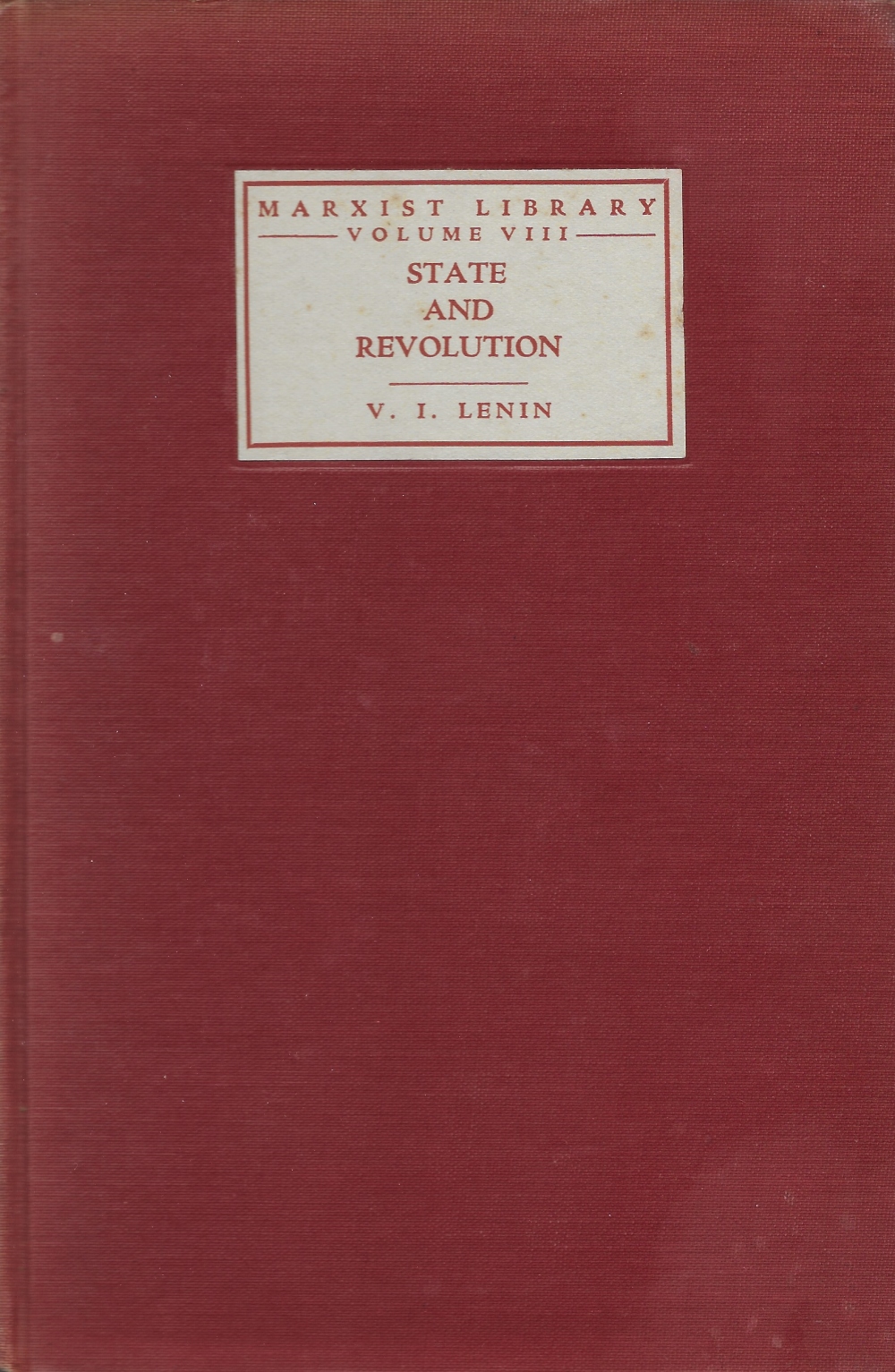 State and Revolution