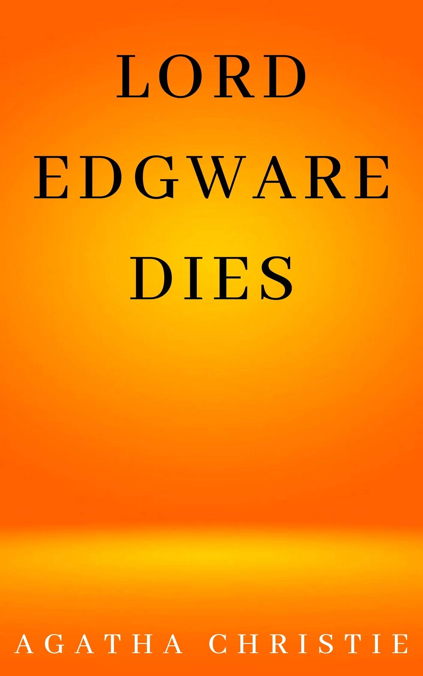 Lord Edgware Dies