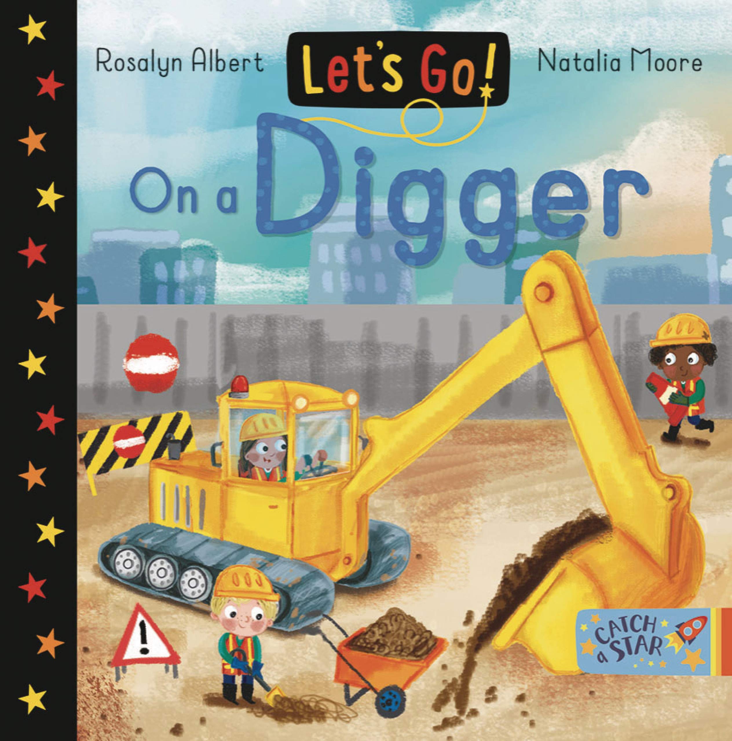 Let's Go on a Digger (Board book)