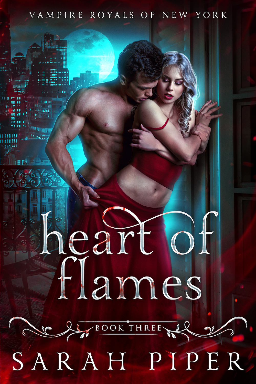 Heart of Flames (Vampire Royals of New York: Gabriel, #3)