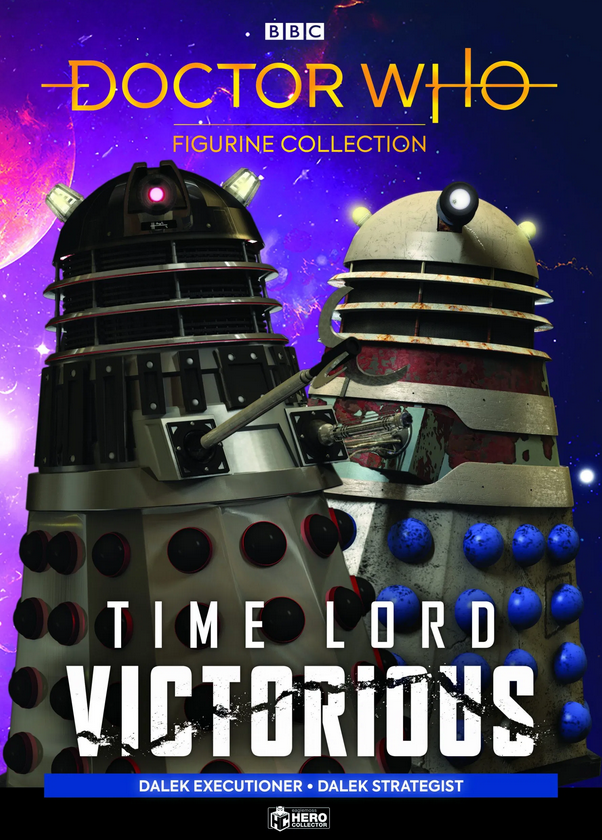 Doctor Who figurine collection. Time Lord Victorious 3: Dalek Executioner and Dalek Strategist (Paperback)