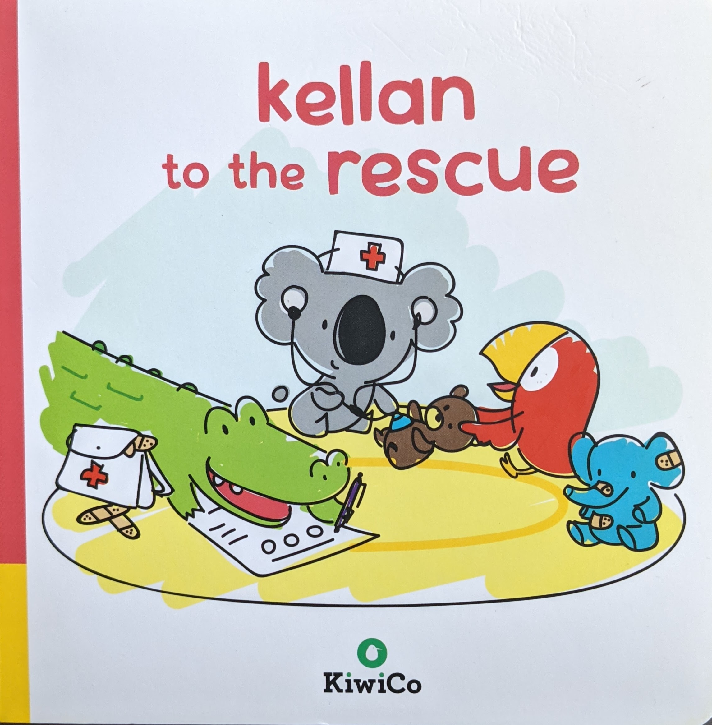 Kellan To The Rescue (Board book)