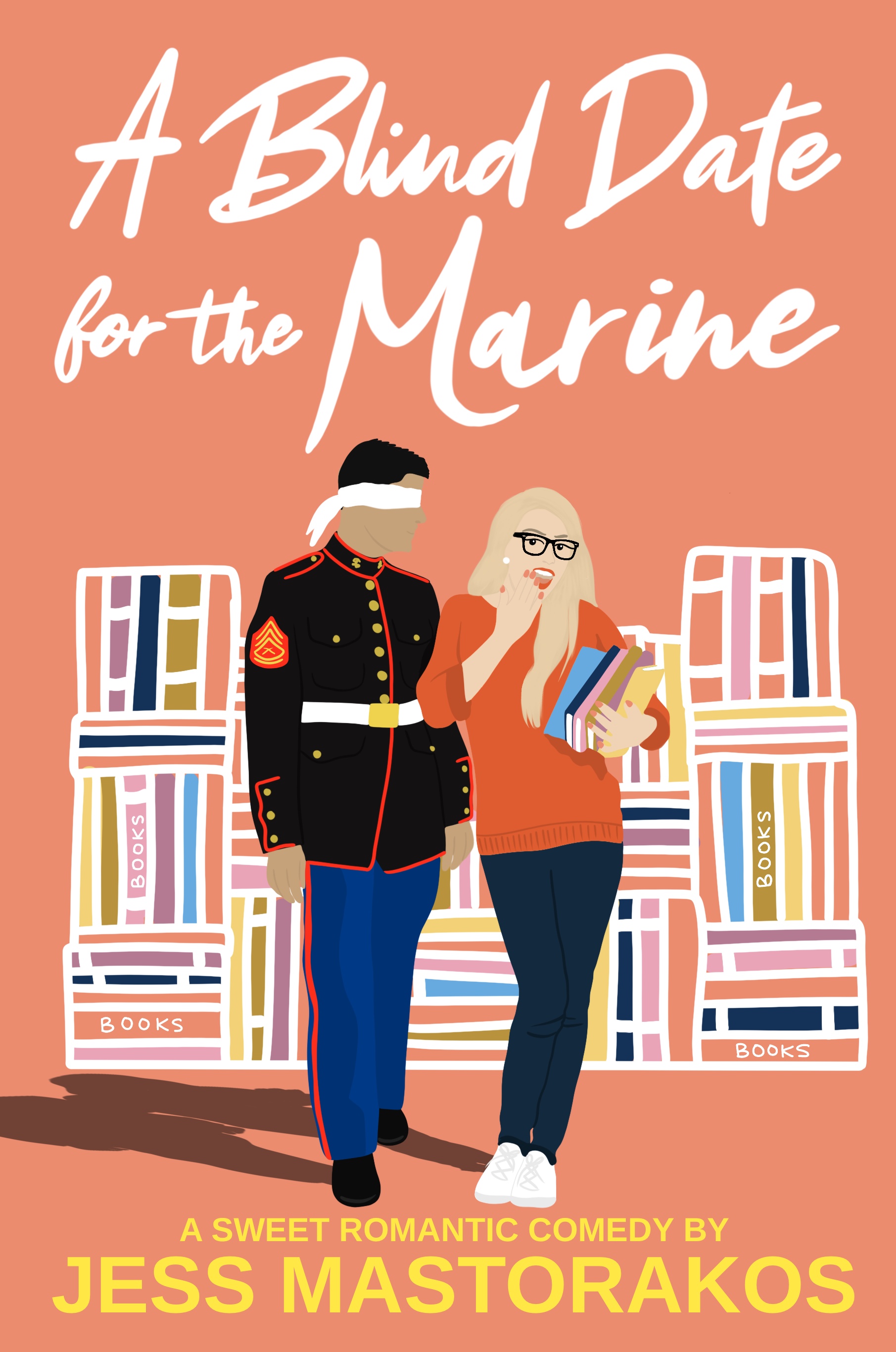 A Blind Date for the Marine (First Comes Love, #2)