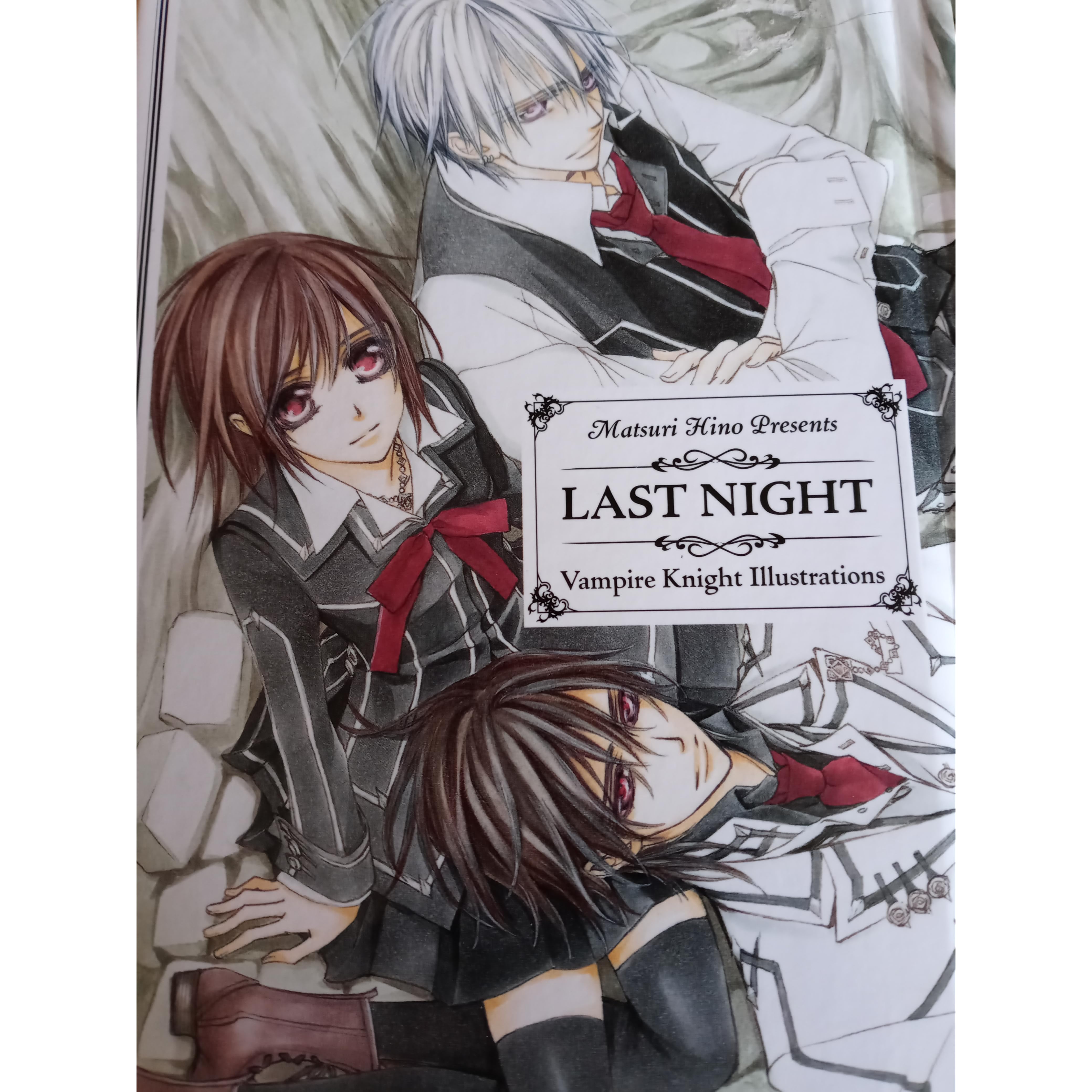 Last Night Vampire Knight Illustrations By Matsuri Hino