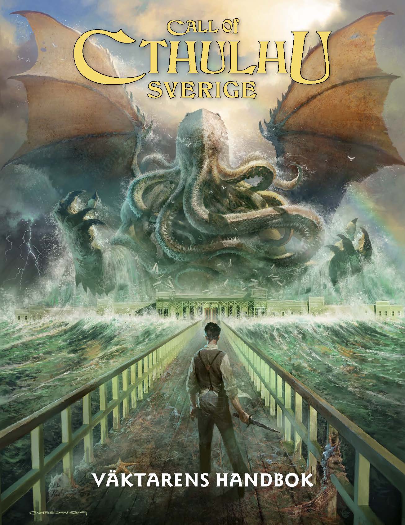 Call of Cthulhu Sverige: Väktarens handbok (Hardcover)