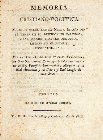 Memoria Cristiano-Política (Unknown Binding)