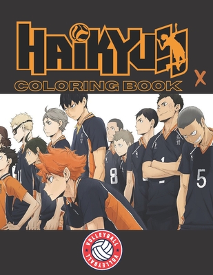 Haikyuu coloring book
