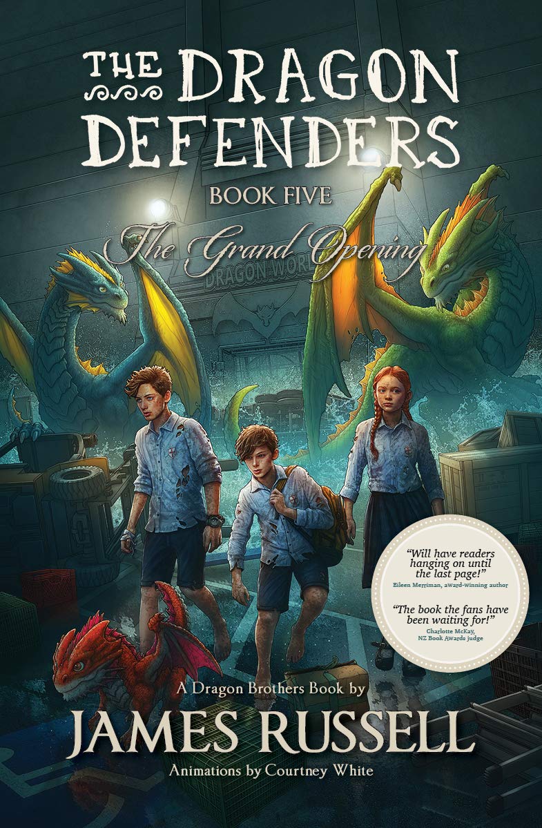 The Grand Opening (The Dragon Defenders, #5)