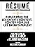 Resume Etendu: Parler Pour ...