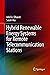 Hybrid Renewable Energy Systems for Remote Telecommunication Stations