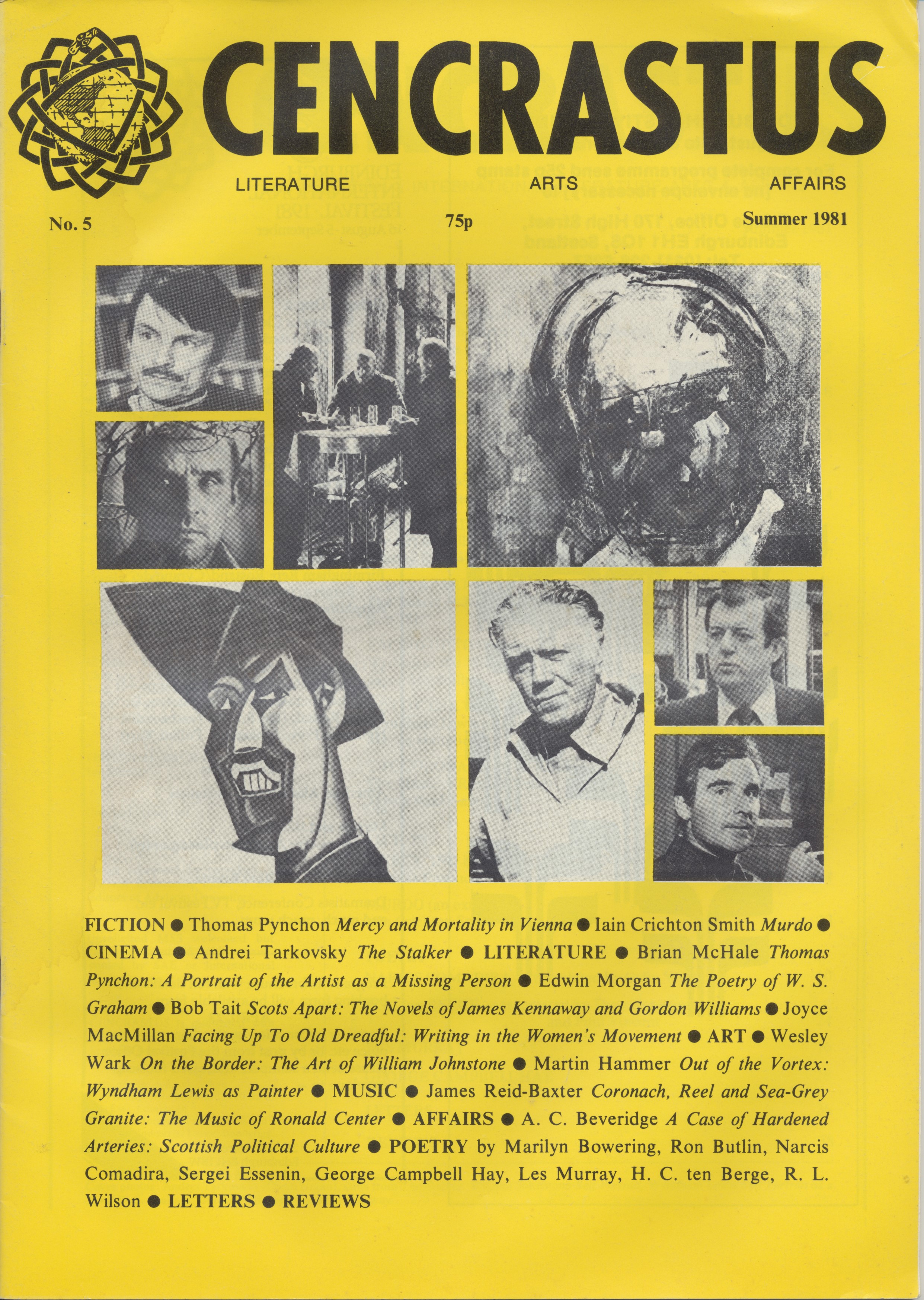 Cencrastus No. 5: Summer 1981