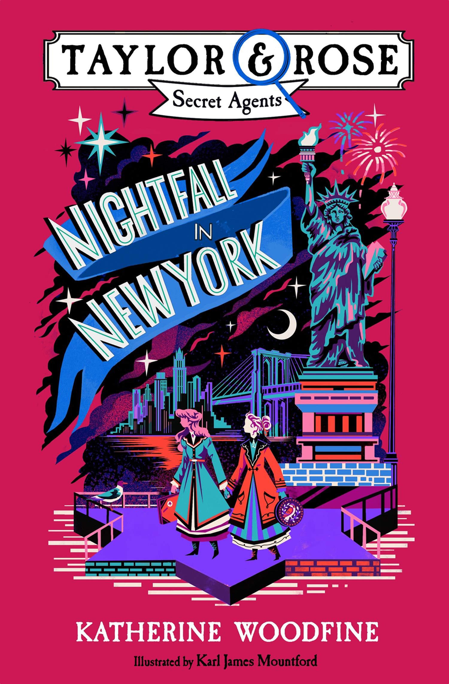 Nightfall in New York (Taylor & Rose Secret Agents, #4)